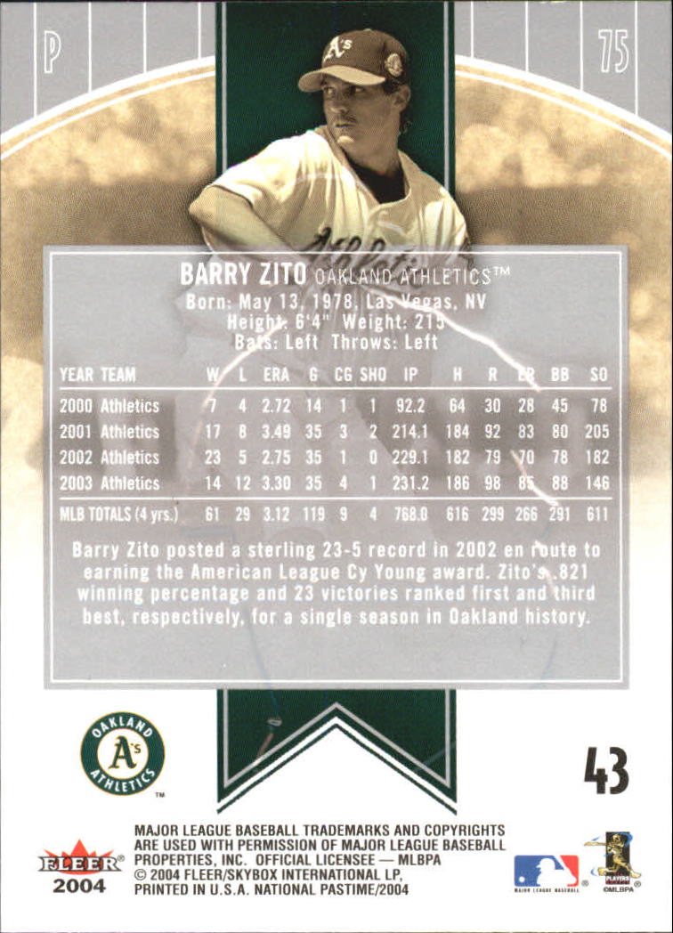 B2167- 2004 National Pastime BB Karten 1-60 + Einsätze -du Pick- 15 + Kostenlose - Bild 69 von 94