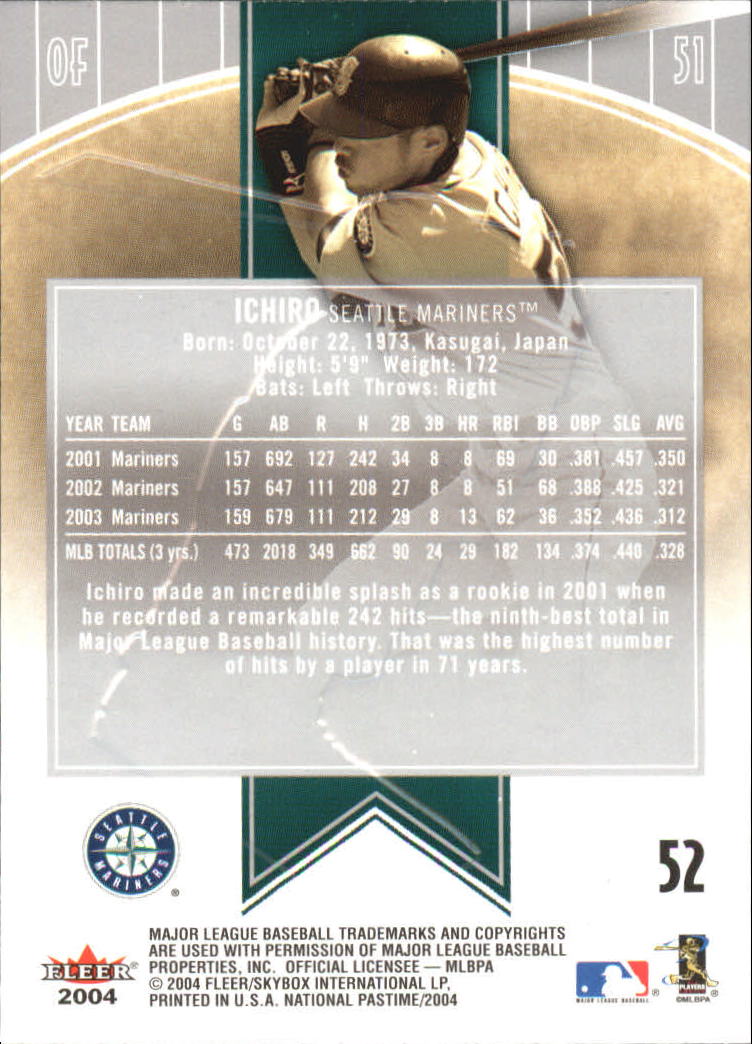 B2167- 2004 National Pastime BB Karten 1-60 + Einsätze -du Pick- 15 + Kostenlose - Bild 81 von 94