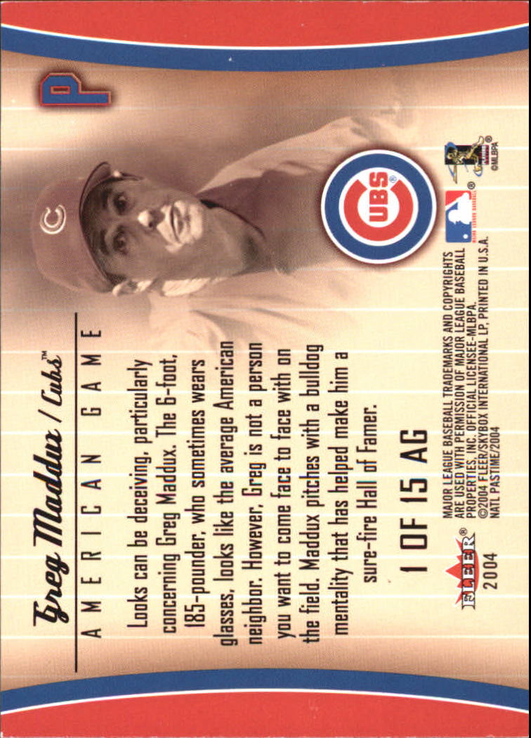 Sports Card Back