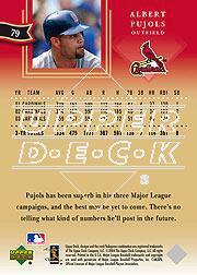 Sports Card Back