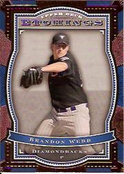 2004 Upper Deck Etchings #25 Brandon Webb