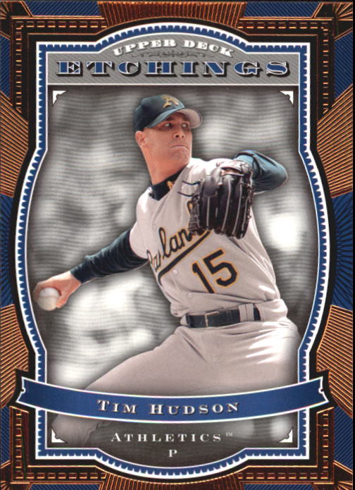 2004 Upper Deck Etchings #34 Tim Hudson