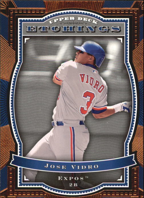 2004 Upper Deck Etchings #74 Jose Vidro