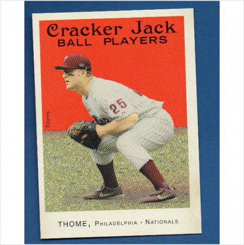 2004 Topps Cracker Jack #25B Jim Thome Fielding SP