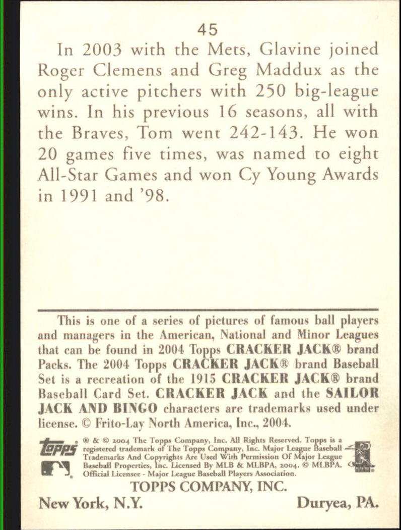 A1976- 2004 Topps Cracker Jack BB Card #s 1-237 -You Pick- 15+ FREE US SHIP