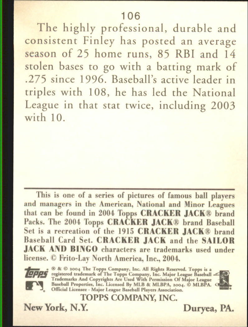 A1976- 2004 Topps Cracker Jack BB Card #s 1-237 -You Pick- 15+ FREE US SHIP - Picture 191 of 377