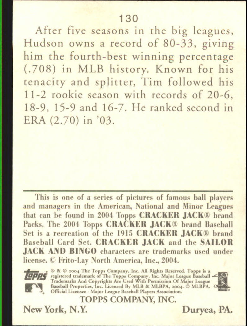 A1976- 2004 Topps Cracker Jack BB Card #s 1-237 -You Pick- 15+ FREE US SHIP - Picture 231 of 377