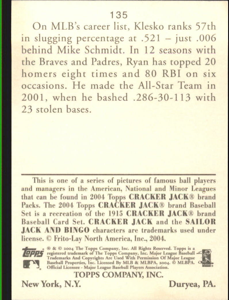 A1976- 2004 Topps Cracker Jack BB Card #s 1-237 -You Pick- 15+ FREE US SHIP - Picture 241 of 377