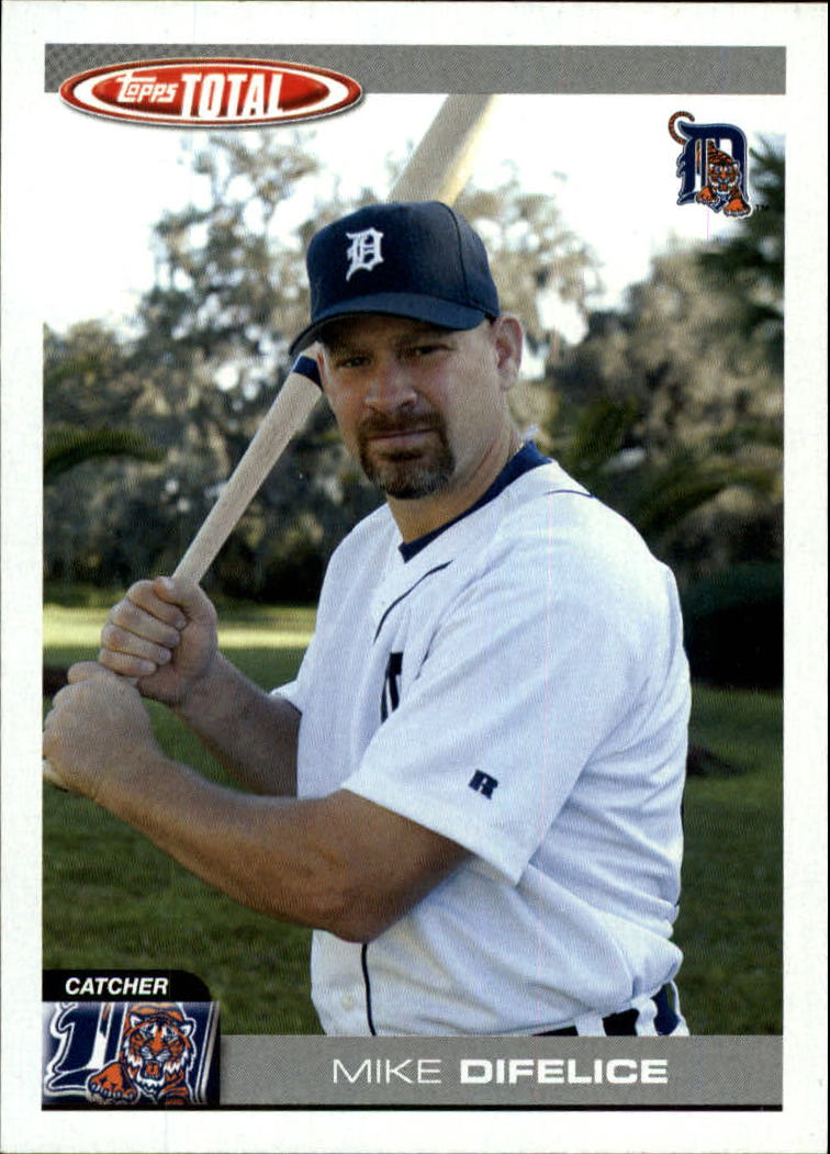 2004 Topps Total #402 Mike Difelice