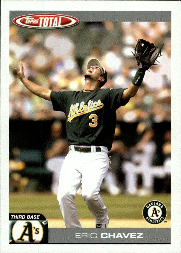 2004 Topps Total #625 Eric Chavez