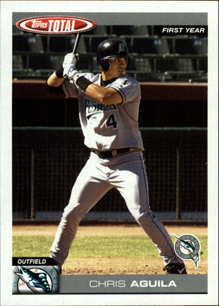 2004 Topps Total #801 Chris Aguila FY RC