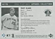 2004 Upper Deck Play Ball Apparel Collection #TG Troy Glaus