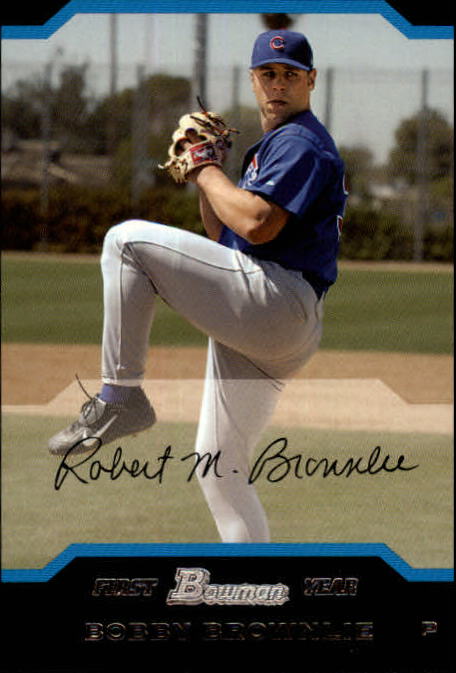 2004 Bowman #167 Bobby Brownlie FY RC