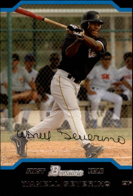 2004 Bowman #182 Wanell Severino FY RC