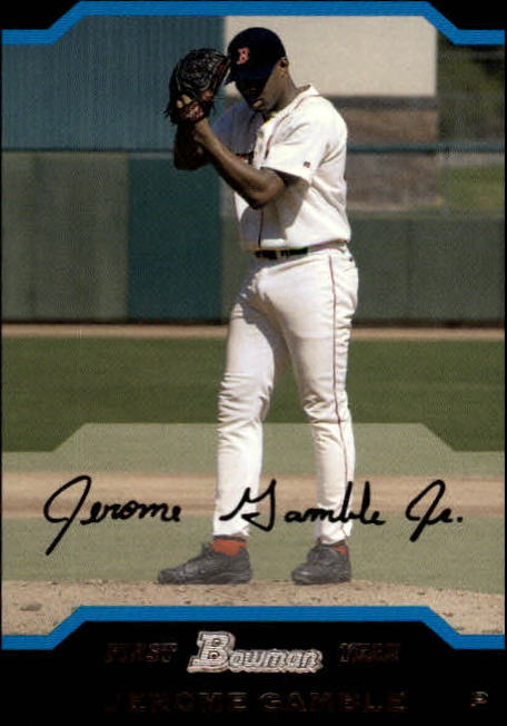 2004 Bowman #257 Jerome Gamble FY RC