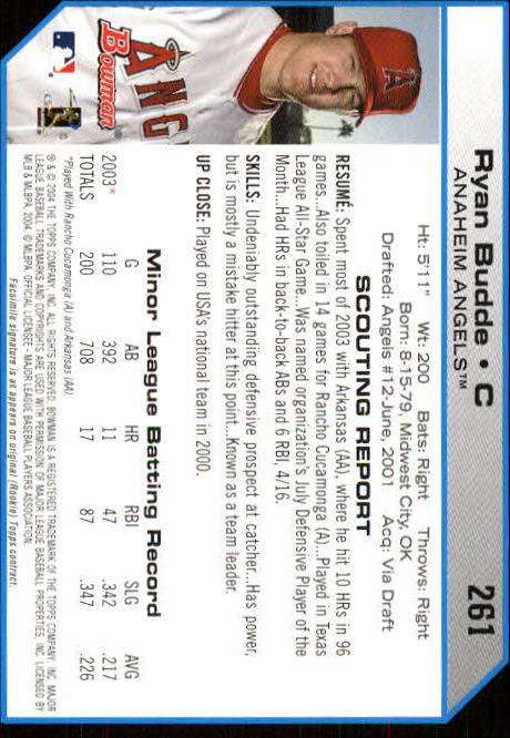 2004 Bowman Baseball Card Pick (Base) - Picture 405 of 489