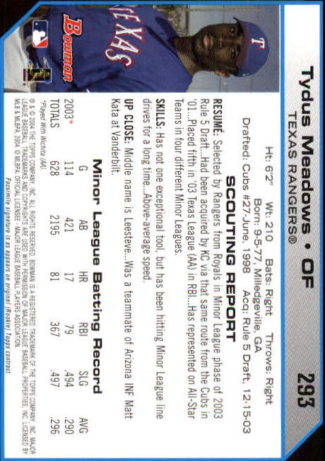 2004 Bowman Baseball Card Pick (Base) - Picture 447 of 489