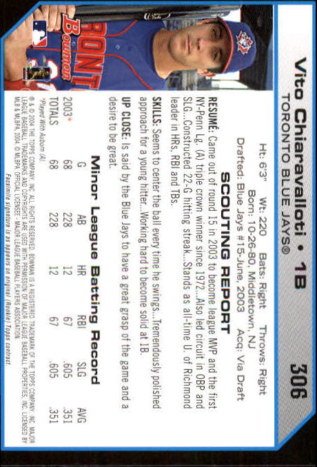 2004 Bowman Baseball Card Pick (Base) - Picture 457 of 489
