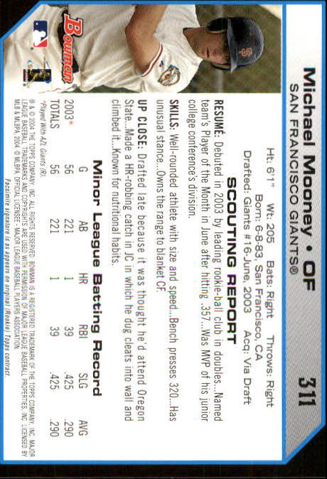 2004 Bowman Baseball Card Pick (Base) - Picture 465 of 489