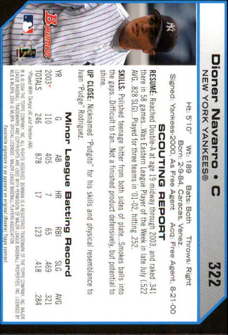 2004 Bowman Baseball Card Pick (Base) - Picture 477 of 489