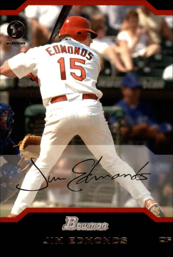 2004 Bowman 1st Edition #40 Jim Edmonds