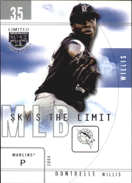 2004 SkyBox LE Sky's the Limit #1 Dontrelle Willis