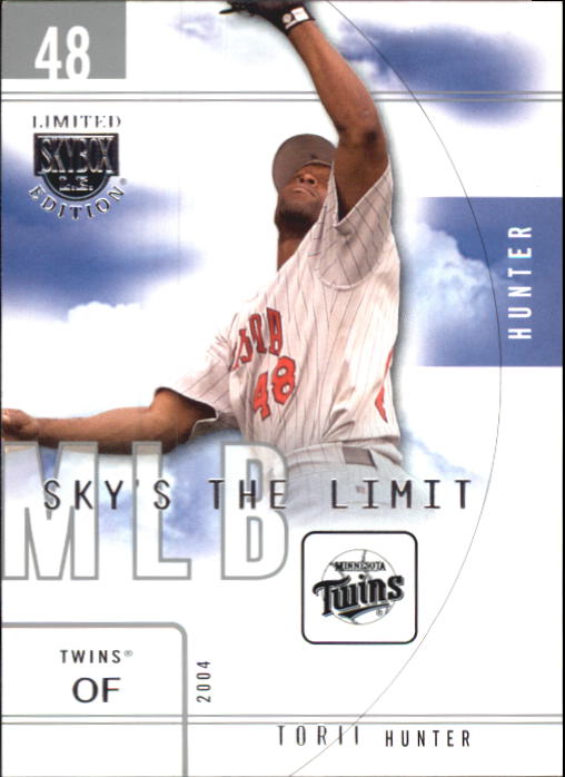 2004 SkyBox LE Sky's the Limit #14 Torii Hunter
