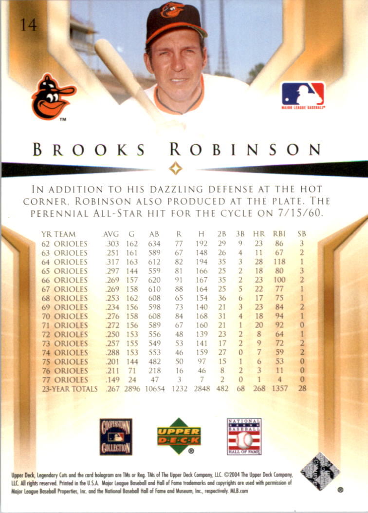 2004 SP Legendary Cuts Baseball (Pick Card From List) C127 04-24 - Picture 21 of 157