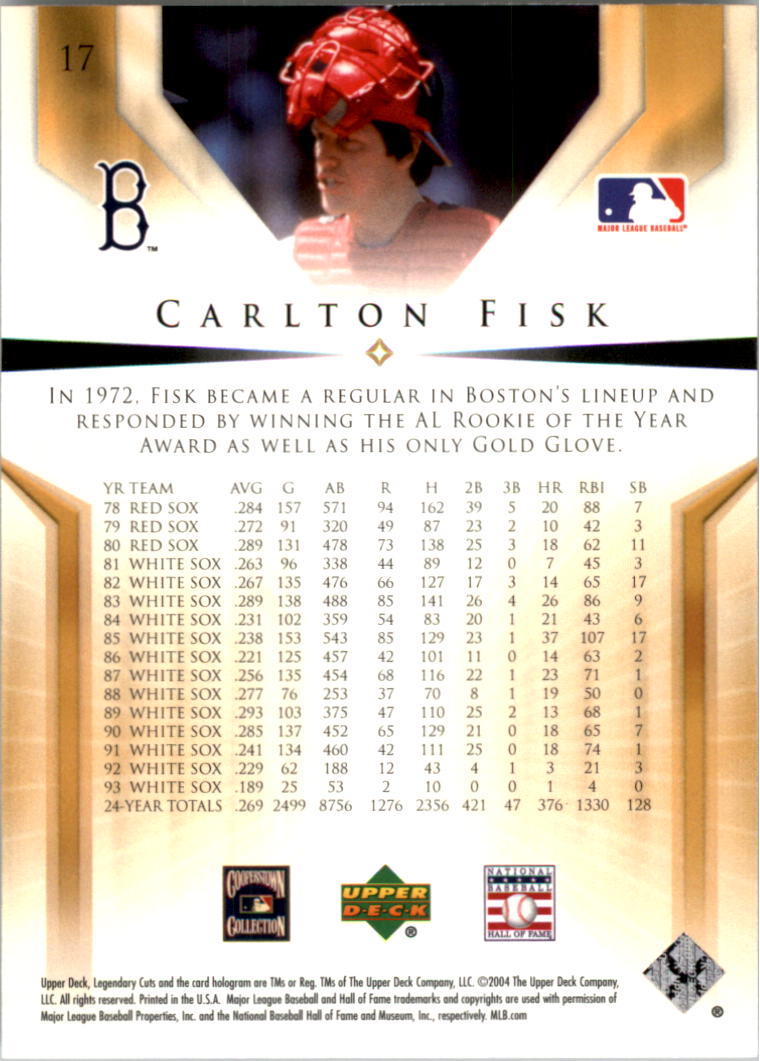 2004 SP Legendary Cuts Baseball (Pick Card From List) C127 04-24 - Picture 25 of 157