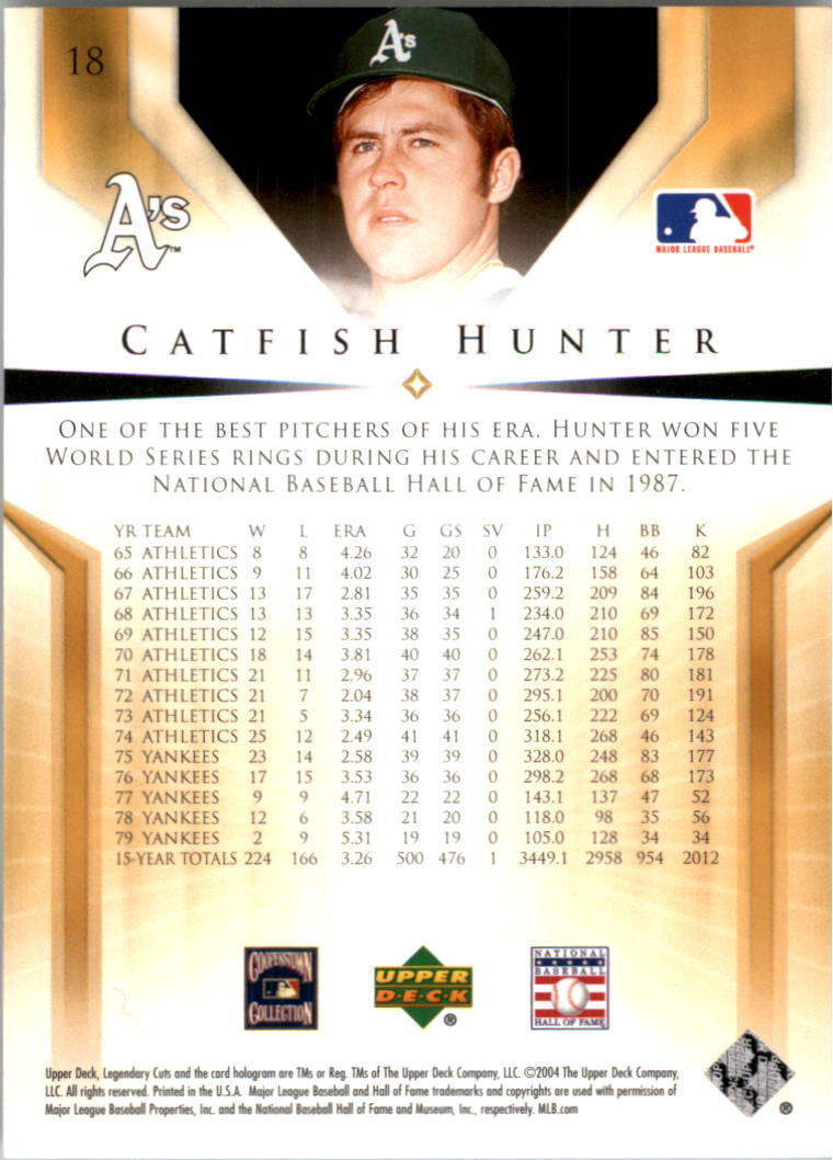 2004 SP Legendary Cuts Baseball (Pick Card From List) C127 04-24 - Picture 27 of 157