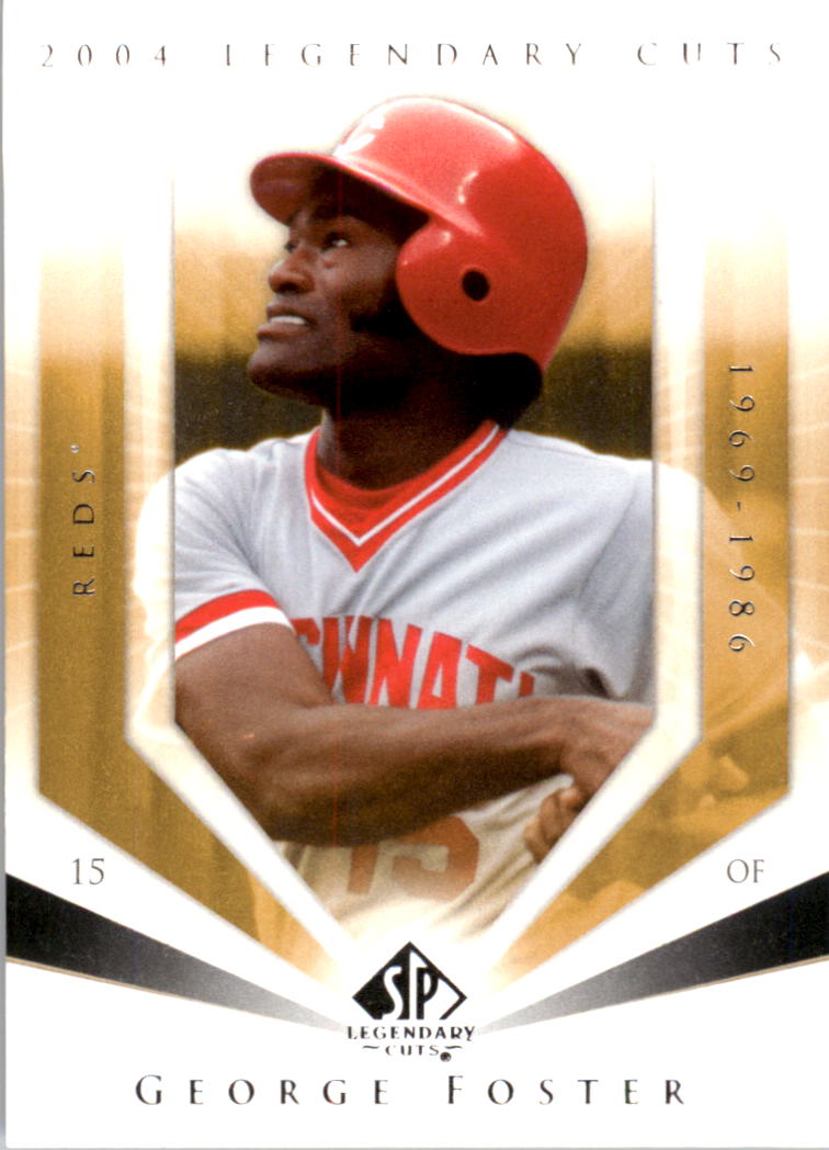 2004 SP Legendary Cuts #44 George Foster