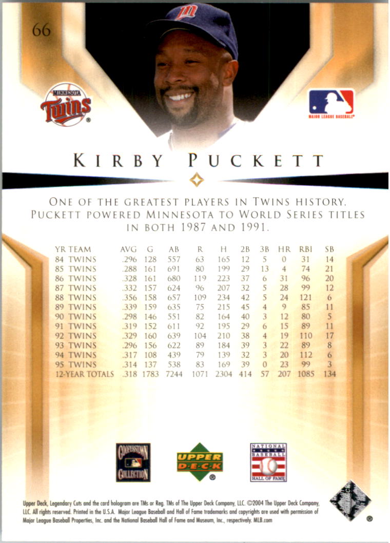 2004 SP Legendary Cuts Baseball (Pick Card From List) C127 04-24 - Picture 77 of 157