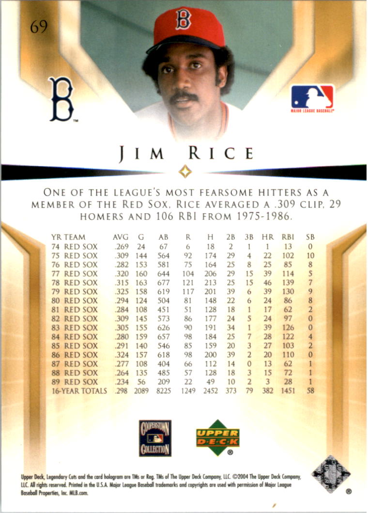 2004 SP Legendary Cuts Baseball (Pick Card From List) C127 04-24 - Picture 81 of 157