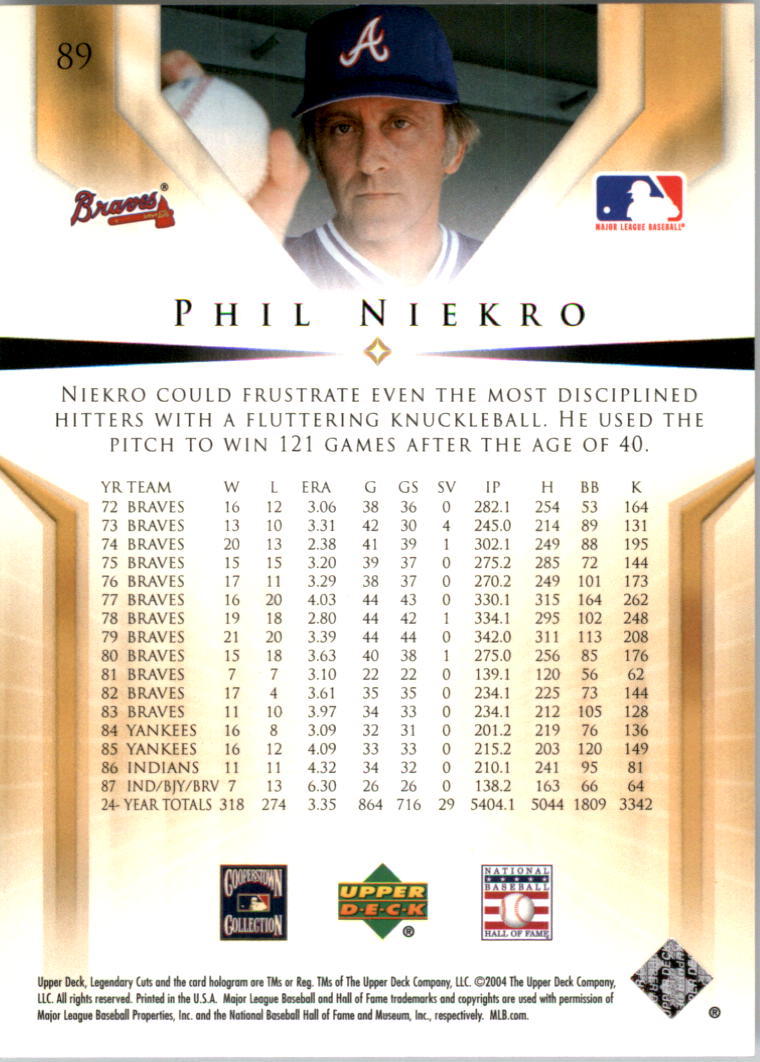 2004 SP Legendary Cuts Baseball (Pick Card From List) C127 04-24 - Picture 105 of 157