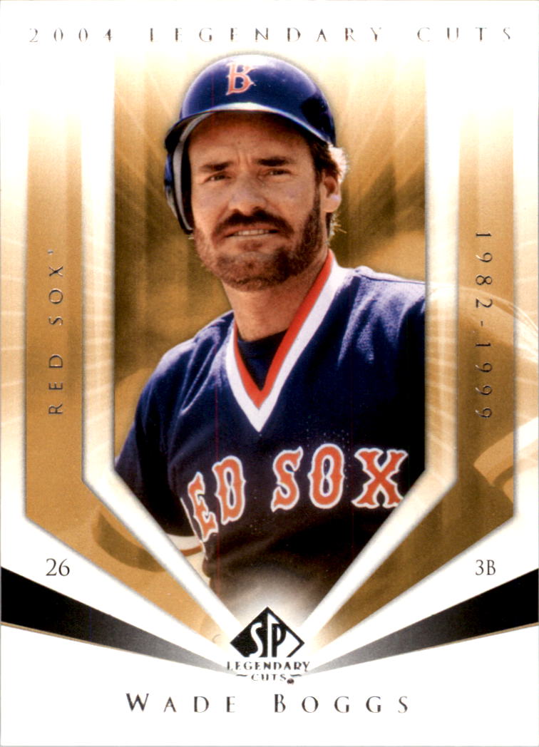 Wade Boggs cards (1989-2024) Red Sox Yankees Rays - You Choose