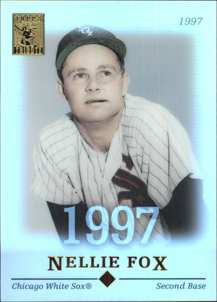 2004 Topps Tribute HOF 23 Nellie Fox NMMT