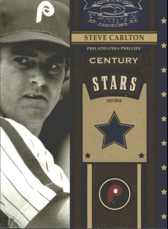 2004 Throwback Threads Century Stars #CS54 Steve Carlton