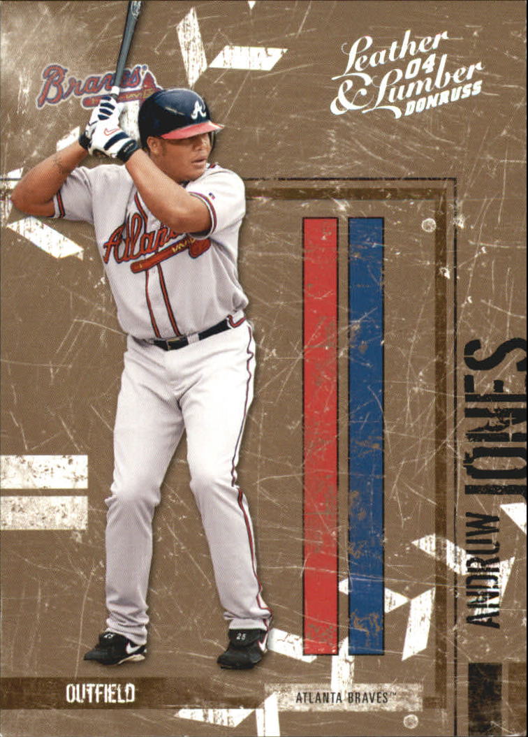 2004 Leather and Lumber Silver #12 Andruw Jones