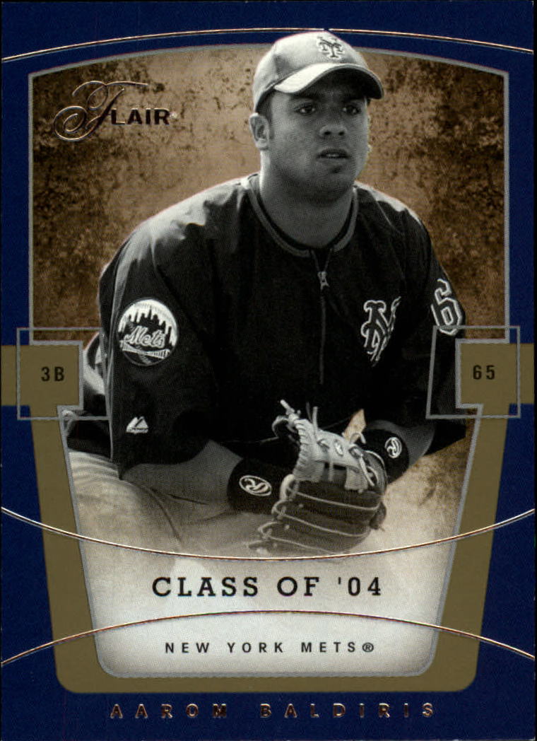 2004 Flair #81 Aaron Baldiris C04 RC
