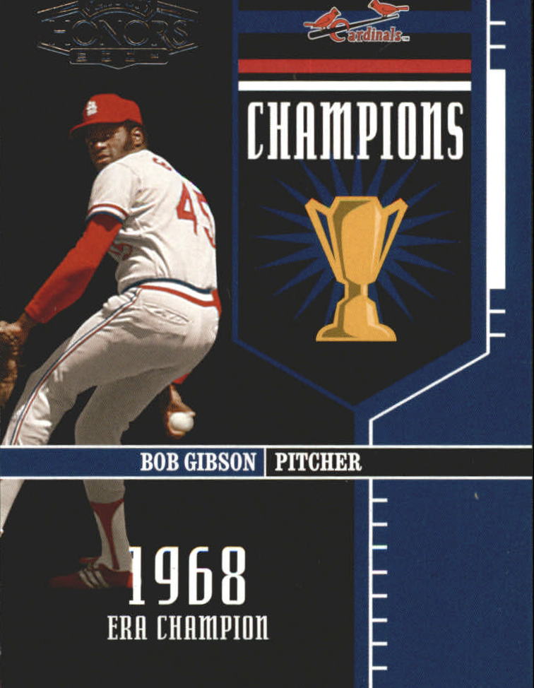 2004 Playoff Honors Champions #3 Bob Gibson/1968