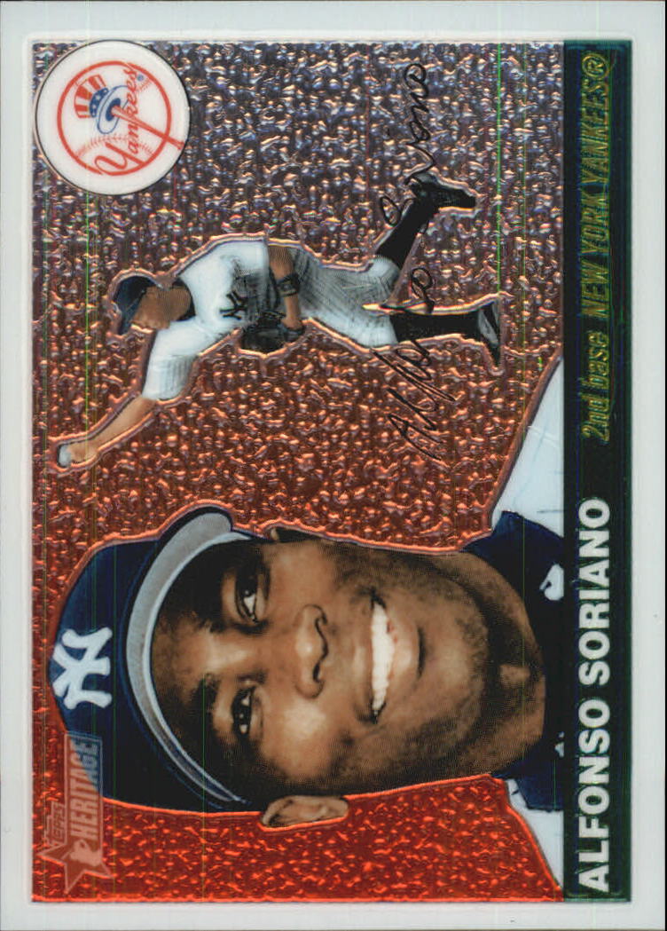 2004 Topps Heritage Chrome #THC17 Alfonso Soriano