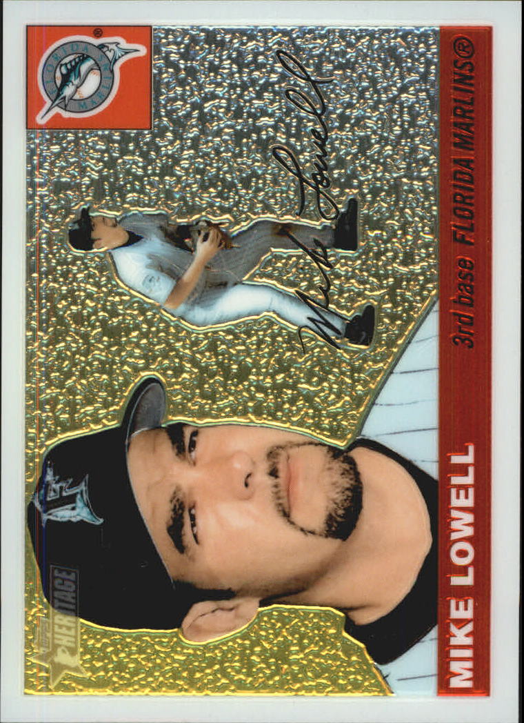 2004 Topps Heritage Chrome #THC50 Mike Lowell