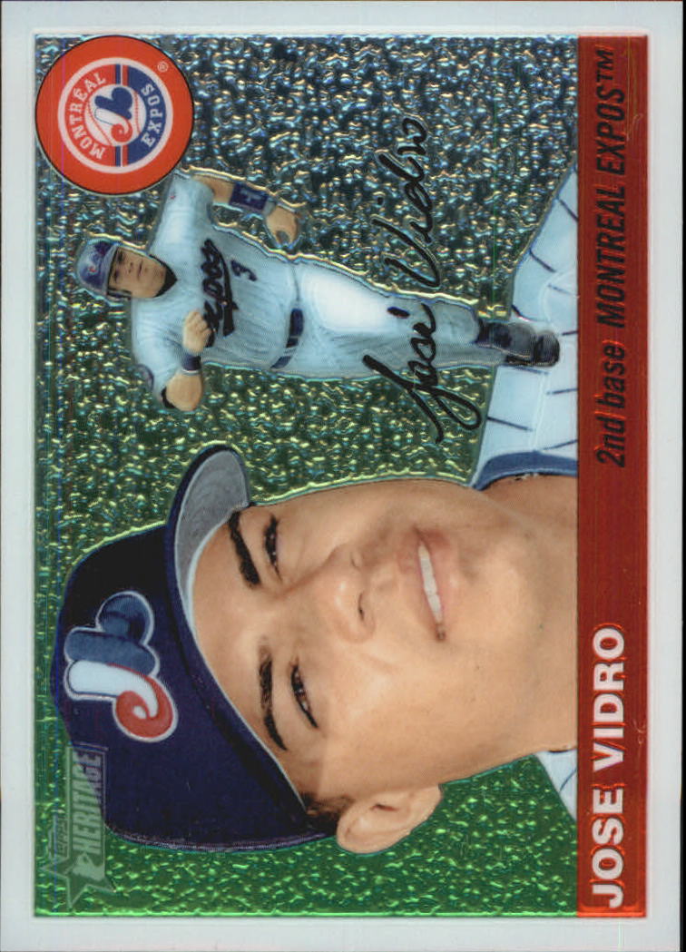 2004 Topps Heritage Baseball "Insert and Insert Parallel" Cards - Picture 18 of 39