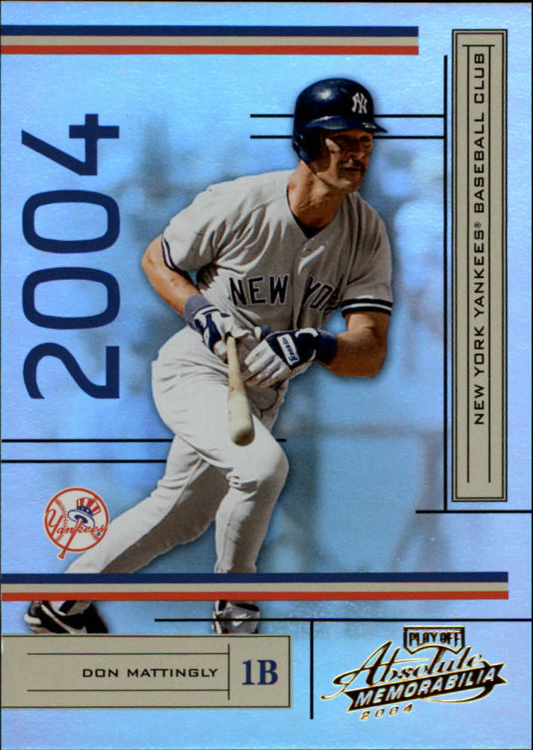 2004 Absolute Memorabilia 136 Don Mattingly 1349 Ebay