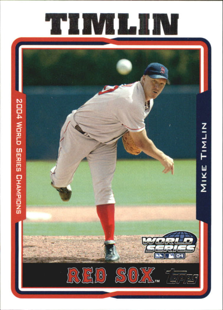 B6539- 2004 Red Sox Topps World Champions BB 1-55 -You Pick- 15+ FREE US SHIP - Picture 8 of 35
