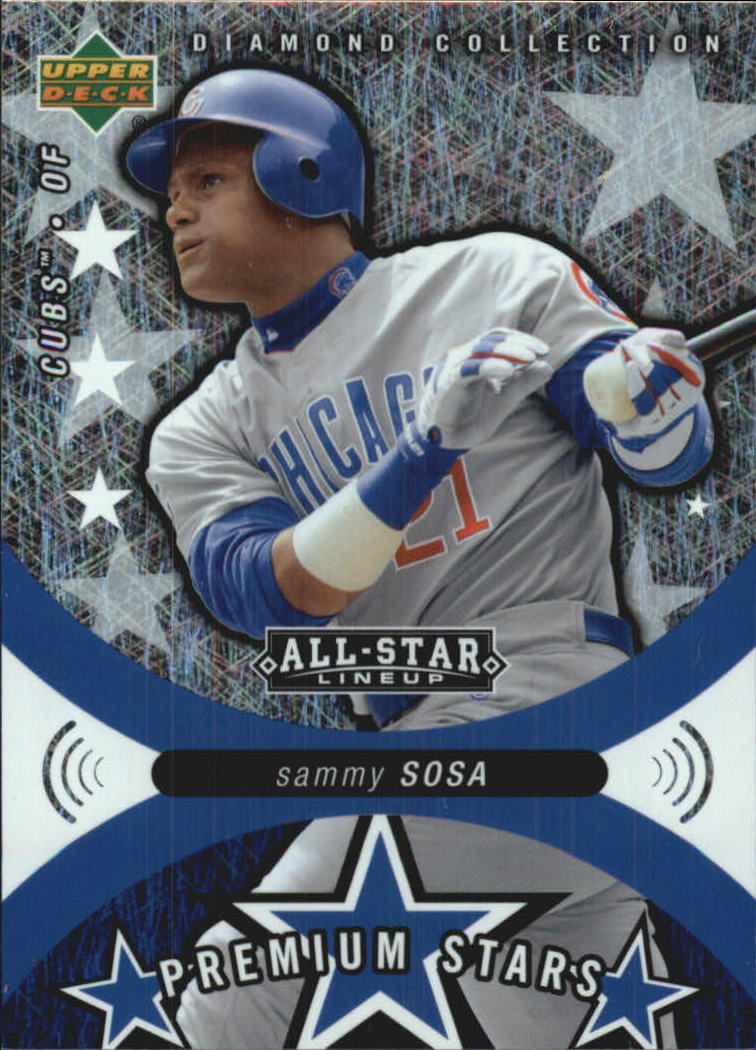 2004 Upper Deck Diamond All-Star Baseball “Insert and Parallel” Cards