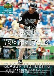 2004 Upper Deck First Pitch #269 Miguel Cabrera SH CL
