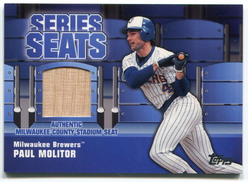 2004 Topps Series Seats Relics #PM Paul Molitor