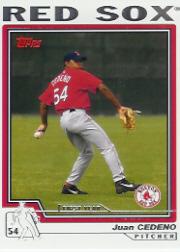 2004 Topps Traded #T175 Juan Cedeno FY RC