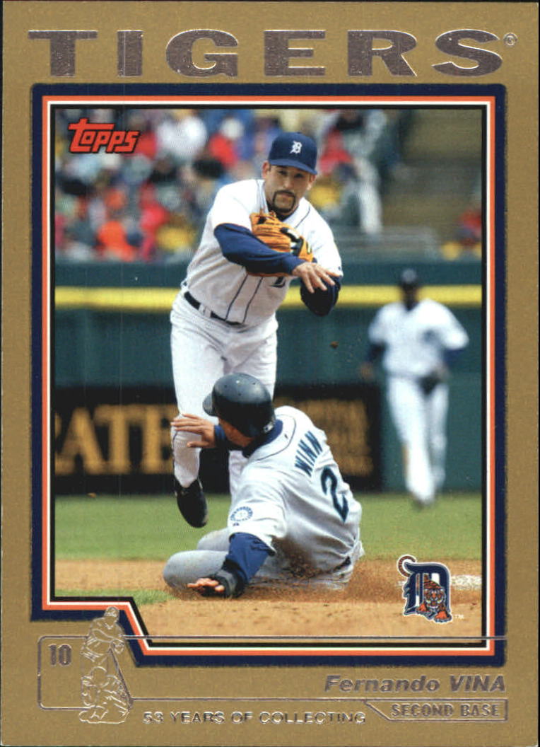 2004 Topps Traded Gold #T9 Fernando Vina